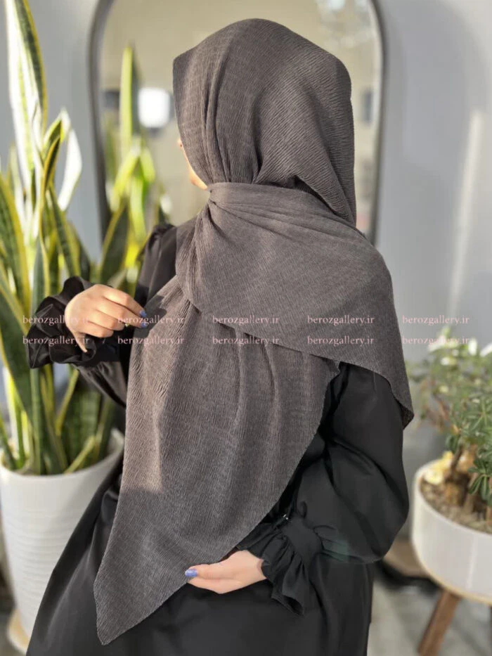 روسری پلیسه نخی قواره ۱۳۰