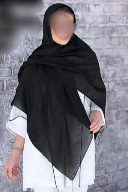 روسری کرپ نخ زنانه قواره ۱۴۰
