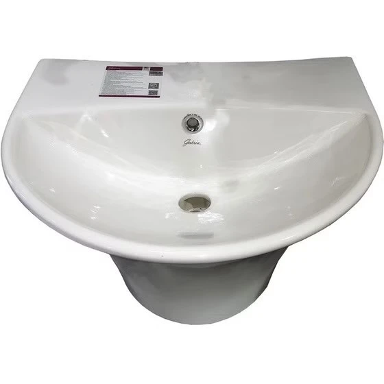 روشویی دیواری (نیم پایه) گاتریا مدل D.K.M