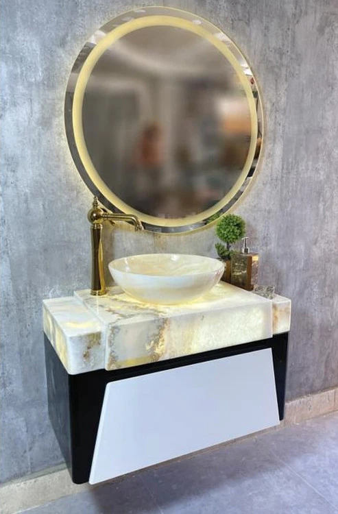 روشویی سنگ مرمر 40*80
