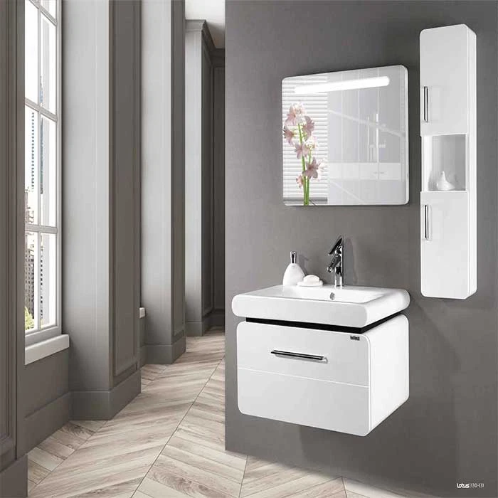 روشویی کابینتی لوتوس مدل لارنس LAWRENCE 750 ابعاد 50*76