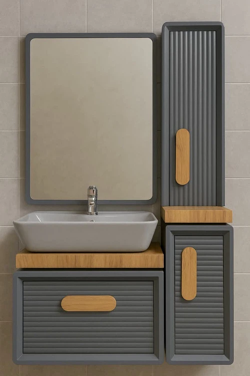 روشویی کابینتی مرسده مدل کاکتوس