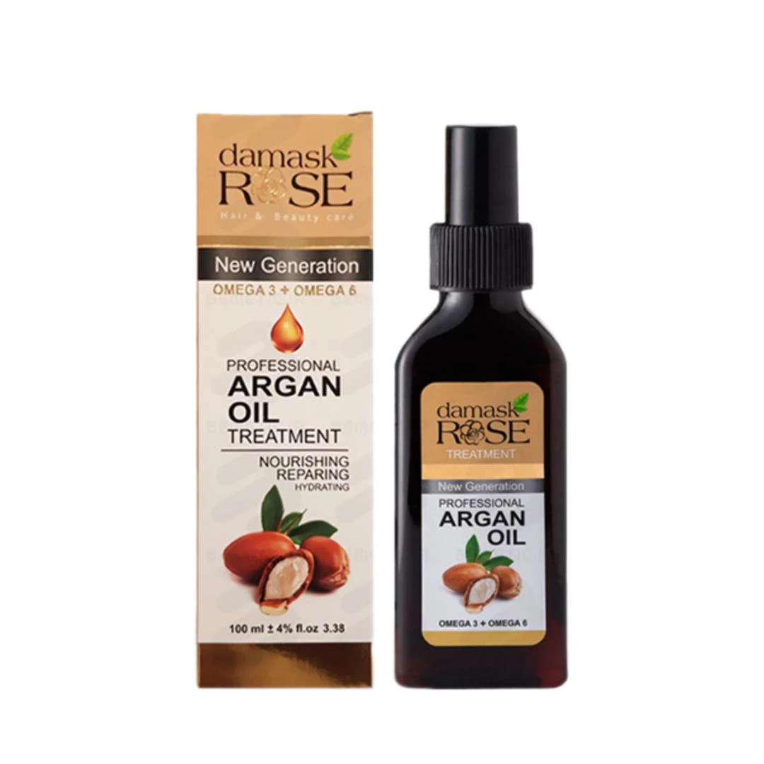 روغن آرگان داماسک رز damask rose حجم ۱۰۰ میل