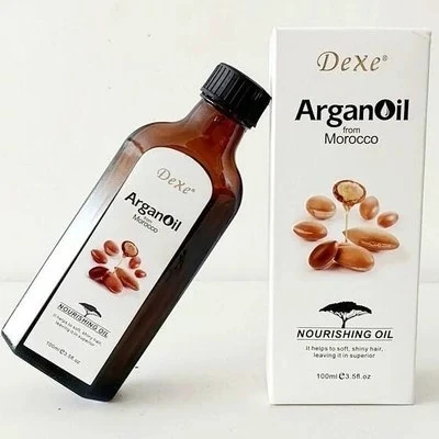 روغن آرگان دکسی خالص مراکشی 100میل مناسب پوست و مو بدون رایحه