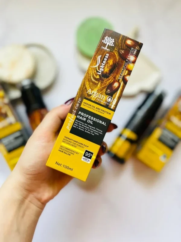 روغن آرگان لایتنس – روغن آرگان مخصوص لایتنس ‏ARGAN OIL AND PROTEIN Lightness