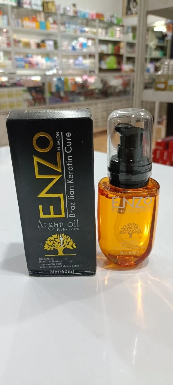 روغن آرگان کراتینه انزو | ENZO Argan Keratin Hair Oil