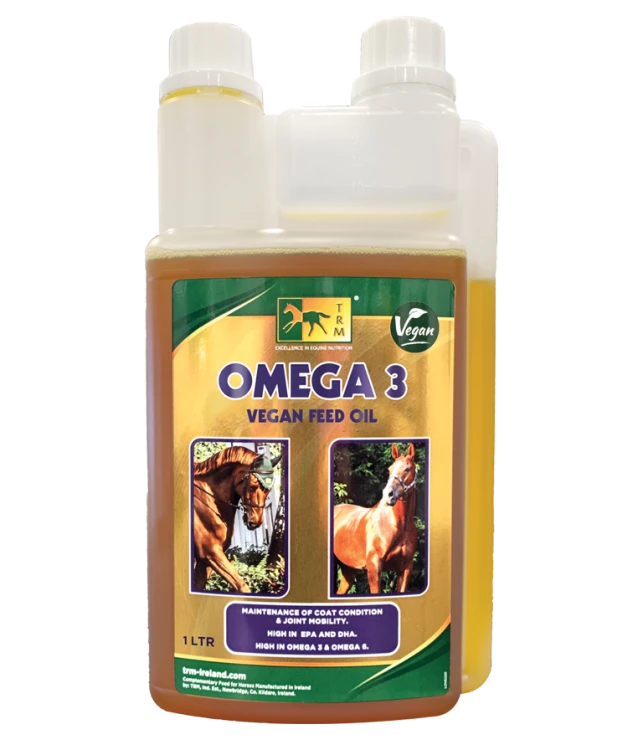 روغن امگا OMEGA-3 TRM؛ اکسیر درخشش پوست و سلامت مفاصل اسب