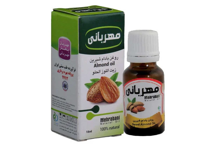 روغن بادام شیرین ۱۸میلی لیتری