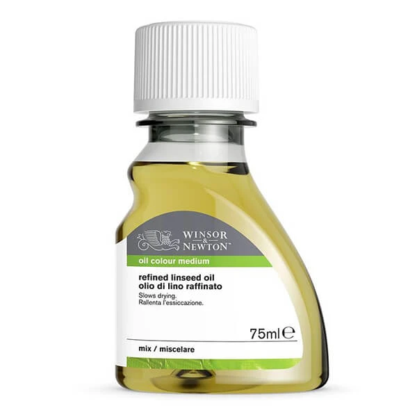 روغن بزرک وینزور ۷۵ میلی لیتر Refined linseed oil winsor