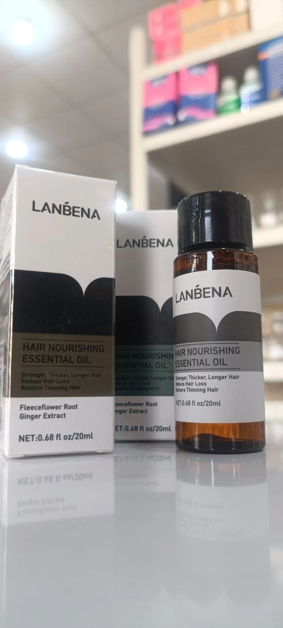 روغن تقویت مو لانبنا ۲۰ میلی‌لیتر اصل – Lanbena Hair Nourishing Essential Oil Original