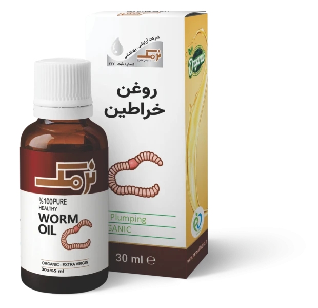 روغن خراطین بهداشتی تقویت کننده و حجم دهنده ی نرمک 30 میلی لیتری