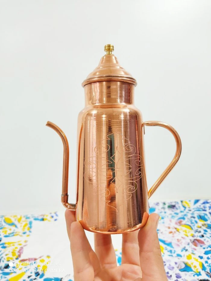 روغن دان مسی زنجان نیم لیتری نانو ارسال رایگان