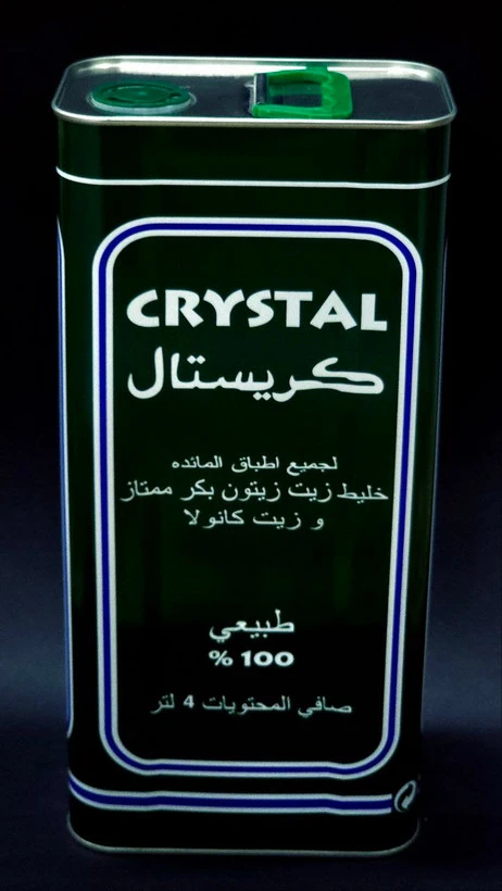 روغن زیتون کریستال 4 لیتری_ طعم ملایم