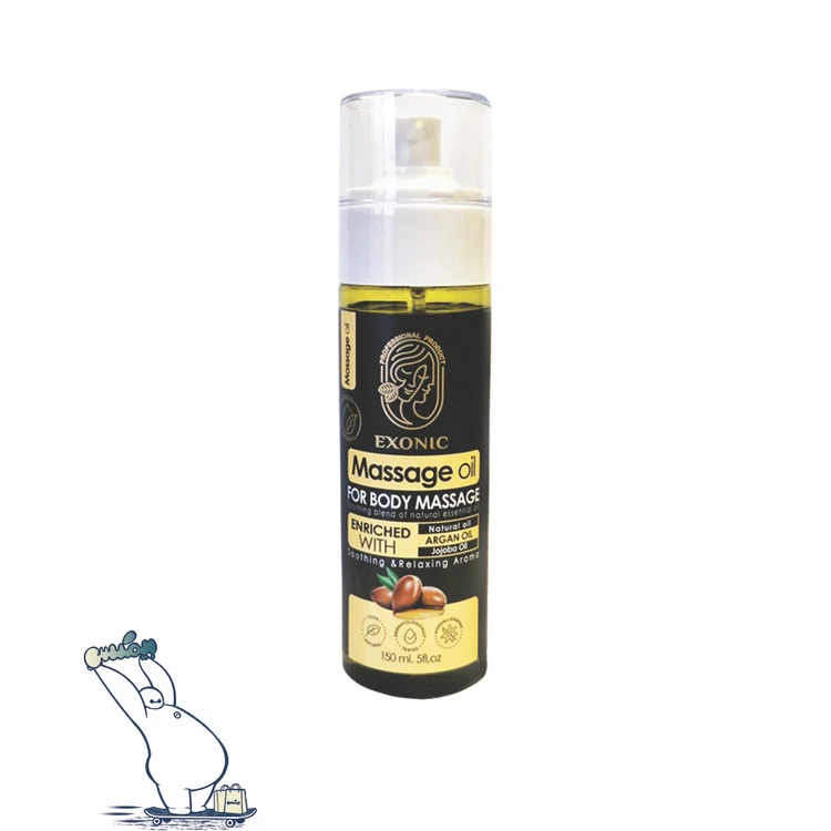 روغن ماساژ بدن اکسونیک حاوی روغن آرگان