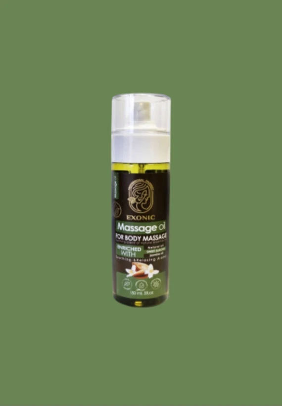 روغن ماساژ بدن اکسونیک حاوی روغن بادام