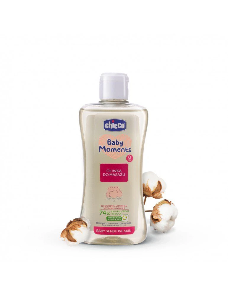 روغن ماساژ کودک %74 ظرفیت 200 میلی لیتر چیکو Chicco