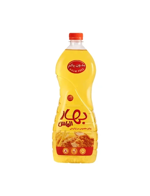 روغن مایع سرخ کردنی بهار الماس - 900 میلی لیتر