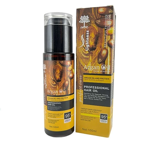 روغن مو آرگان لایتنس 100میل(اورجینال100%) Argan Oil Lightness