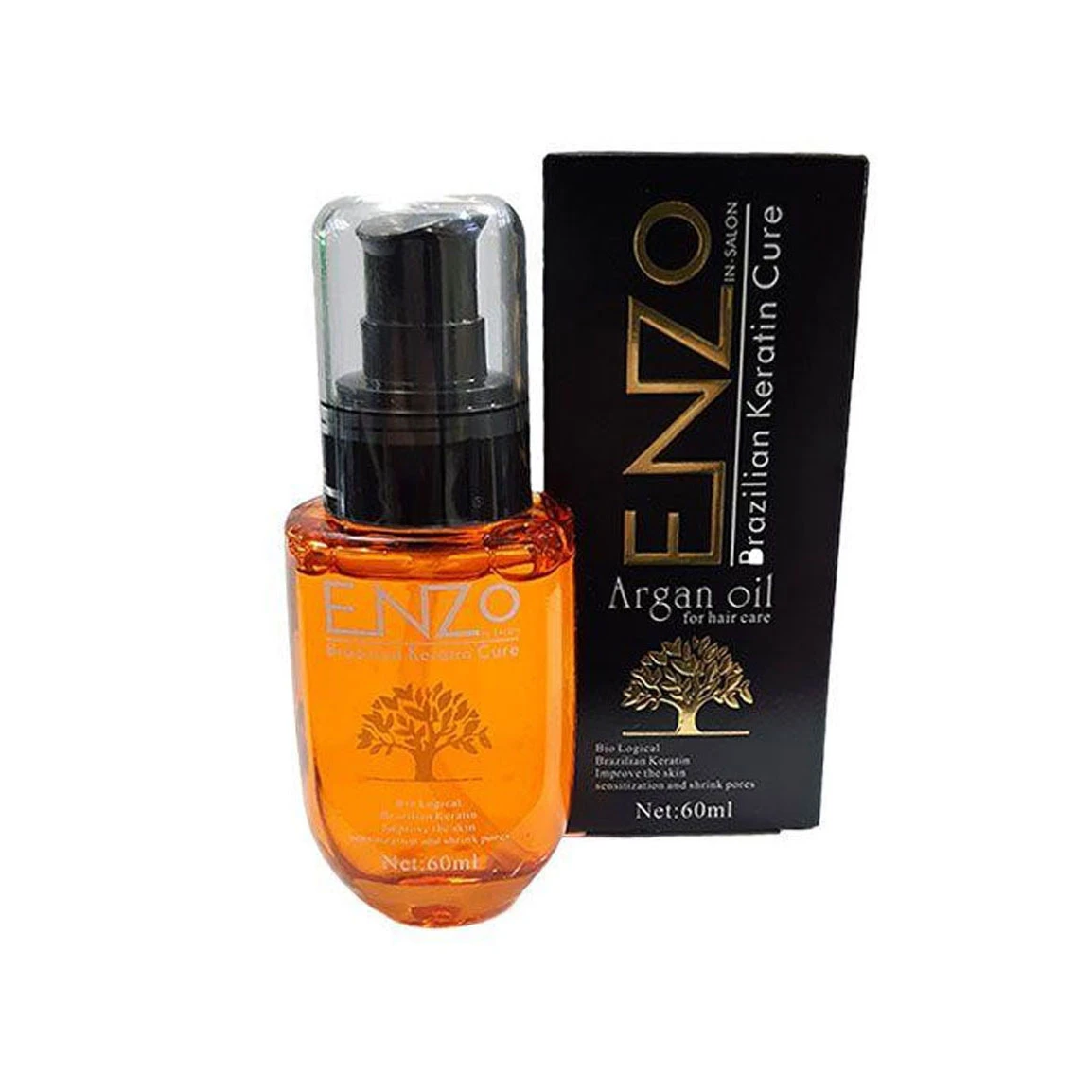 روغن مو انزو مدل Argan حجم 60میلی لیتر