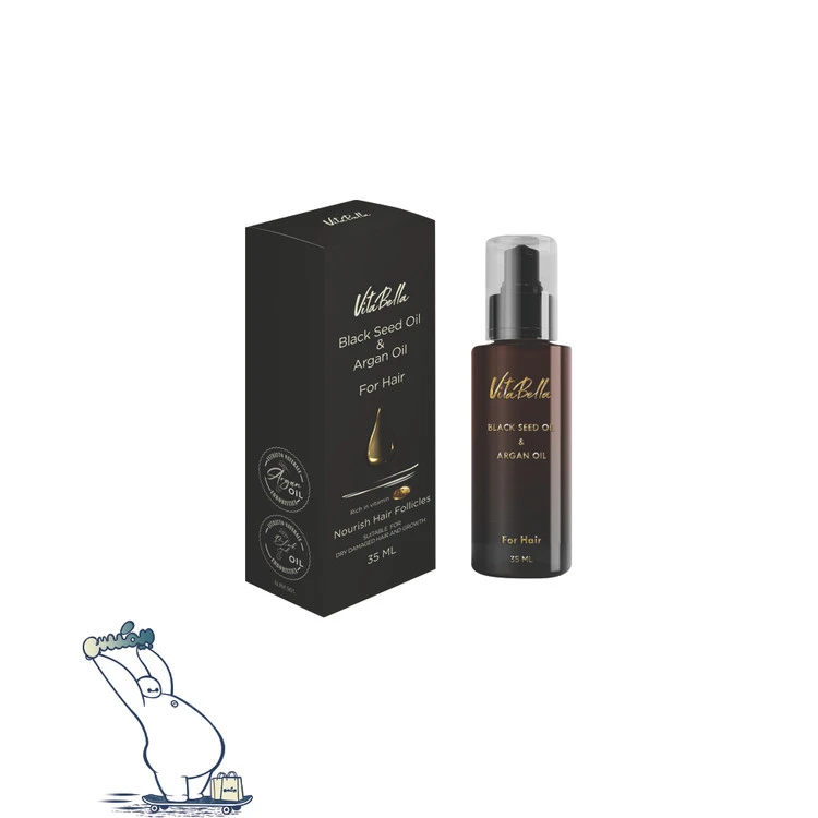 روغن مو سیاه دانه و آرگان ویتابلا اورجینال