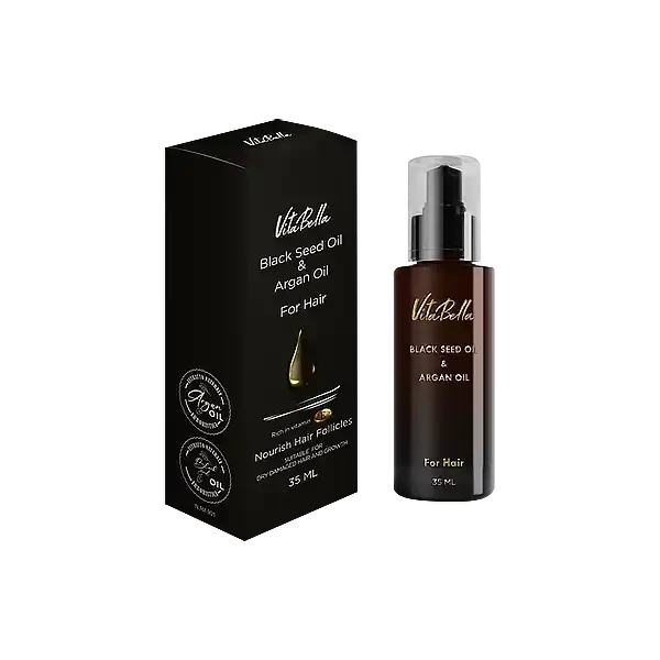 روغن مو سیاه دانه و آرگان ویتابلا