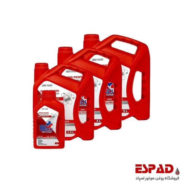 روغن موتور 10W40 SJ اكوپلاس