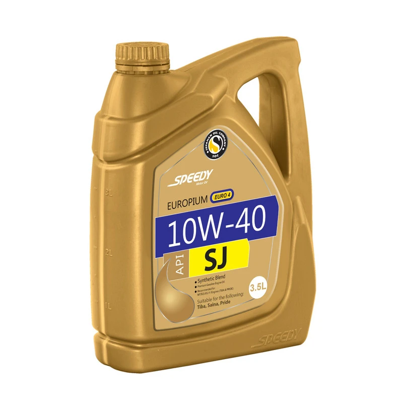روغن موتور اسپیدی یوروپیوم  10w40 SJ حجم 3.5 لیتر