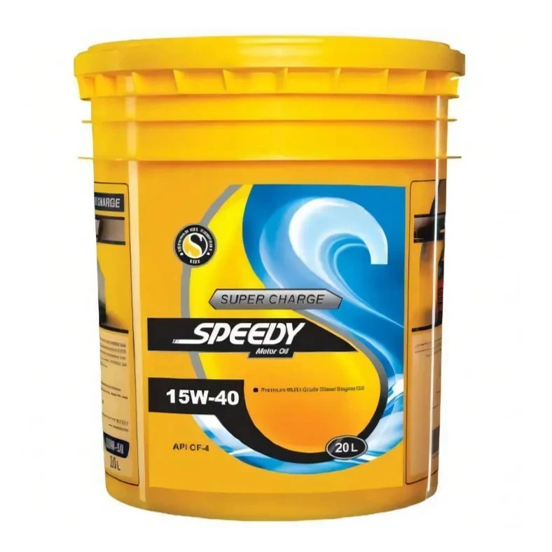 روغن موتور اسپیدی سوپر شارژ 15w40 CF-4 حجم 20 لیتر