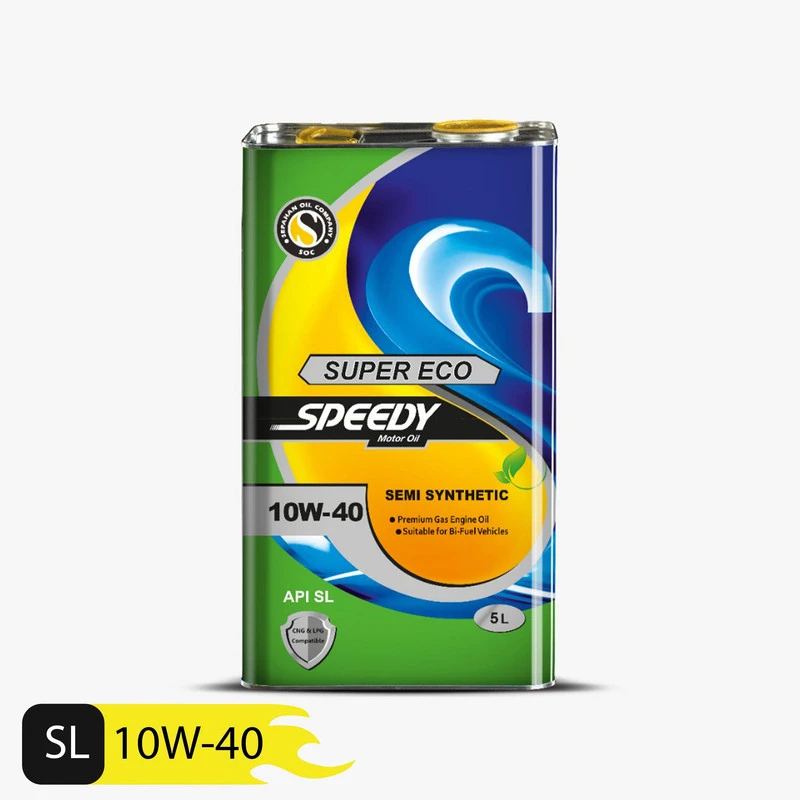 روغن موتور اسپیدی سوپر اکو SUPER ECO 10W-40 حجم 5 لیتر