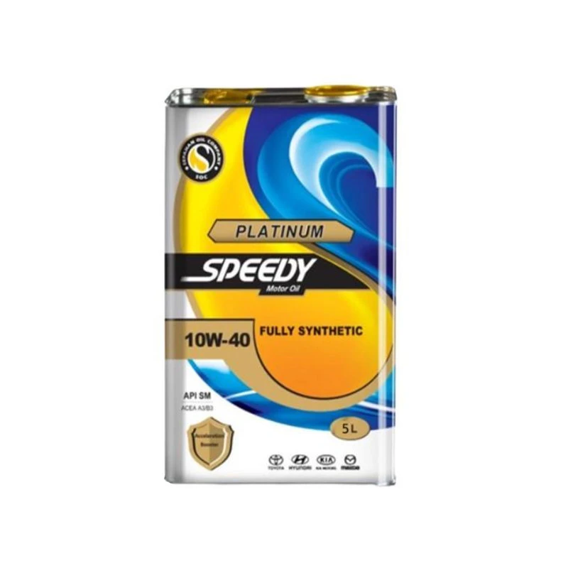 روغن موتور سپاهان اسپیدی پلاتینیوم 10w40 SM حجم 5 لیتر