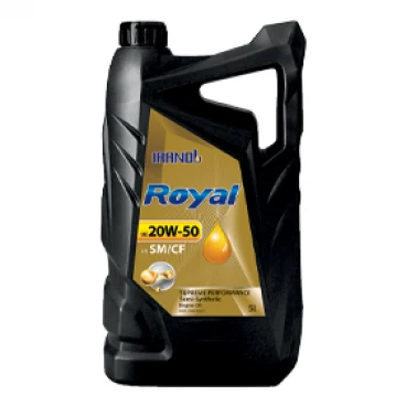 روغن موتور ایرانول رویال 20W50 SM حجم 4 لیتر