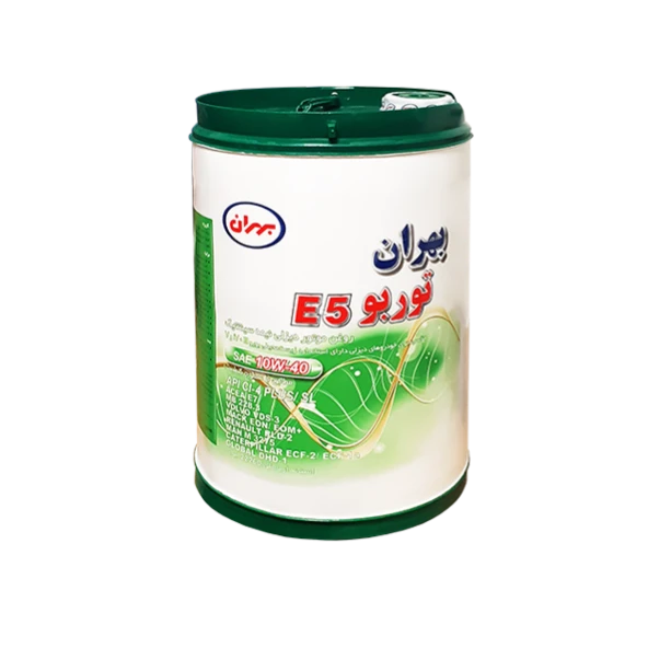 روغن موتور  بهران توربو 10W-40 E5 حجم 20 لیتر