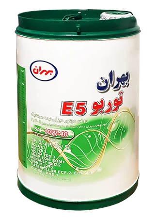 روغن موتور بهران توربو E5 10W-40 حجم 20 لیتر
