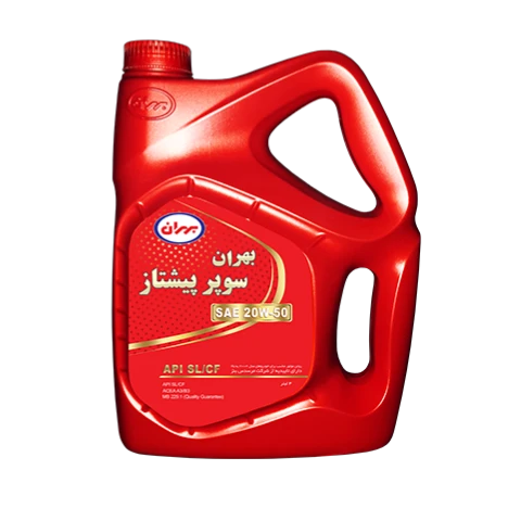 روغن موتور بهران سوپر پیشتاز 20w50 SL حجم 4 لیتر