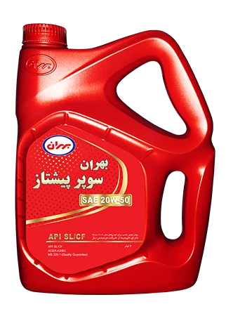 روغن موتور بهران سوپر پیشتاز 20w50 SL حجم 4 لیتر