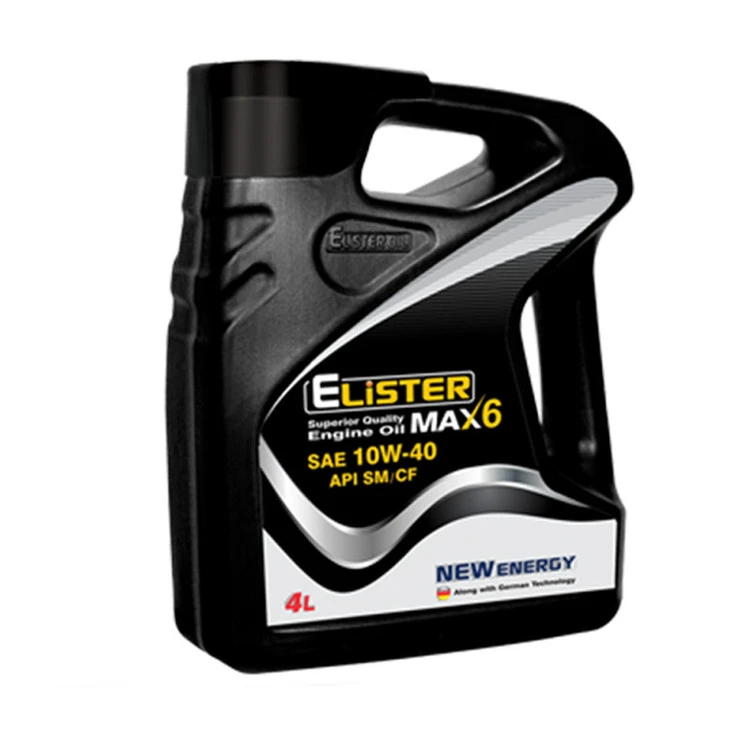 روغن موتور خودرو الیستر مدل MAX6 API SM/CF SAE 10W40 حجم 5 لیتر