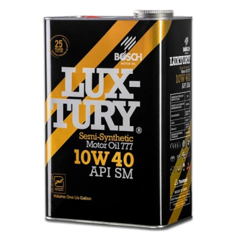 روغن موتور بوش لاکچری 10W40 SM حجم 4 لیتر