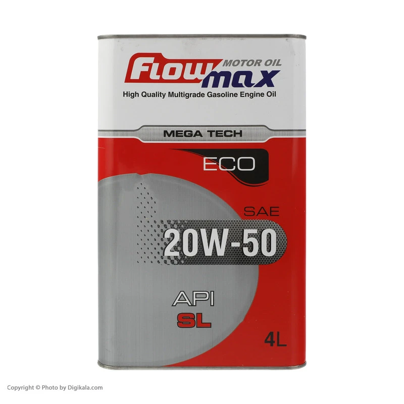 روغن موتور فلومکس مگاتک اکو 20w50 SL حجم 4 لیتر