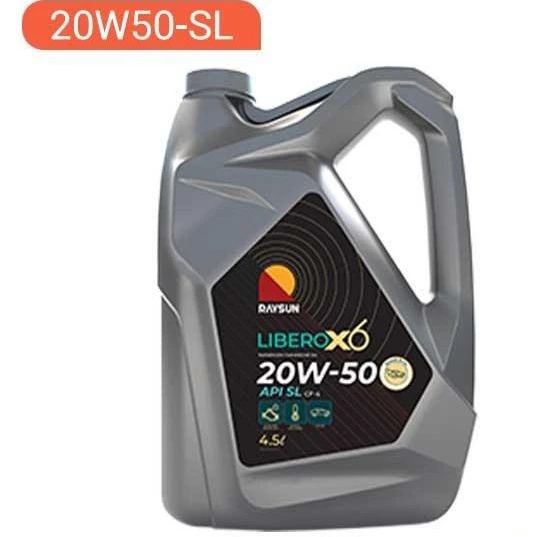 روغن موتور ری‌سان 20W50 مدل API SL حجم 4.5 لیتر