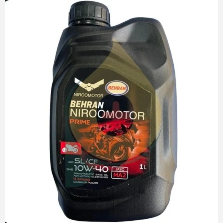 روغن موتور سیکلت بهران نیرو موتور 10w40 jaso ma