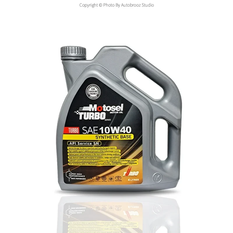 روغن موتور موتوسل ۱۰W-۴۰ SN TURBO
