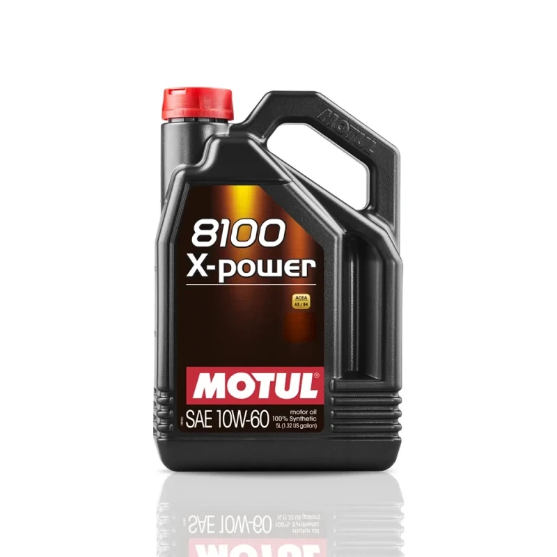 روغن موتور موتول ۱۰W-۶۰ ۸۱۰۰ X-POWER (۵ لیتری)