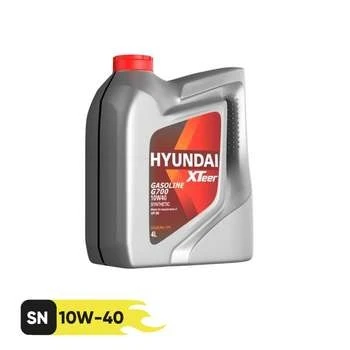روغن موتور هیوندای اکستیر جی700 (G700) 10w40 SN حجم 4 لیتر