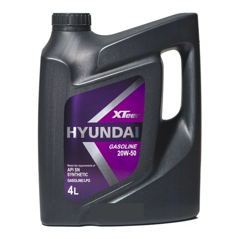 روغن موتور هیوندای اکستیر 20W-50 SN وارداتی تمام سنتتیک حجم 4 لیتر