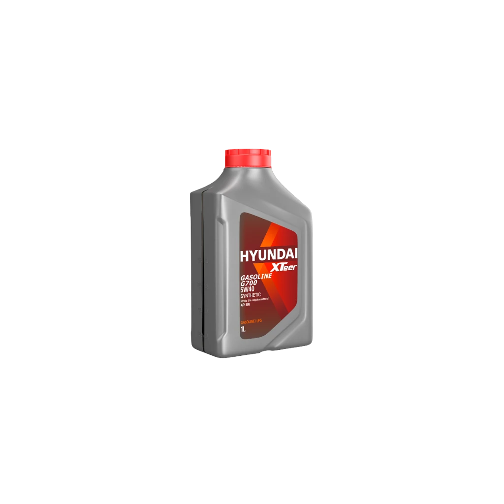 روغن موتور هیوندای اکستیر جی700 (G700) 5w40 SN تمام سنتتیک حجم 1 لیتر