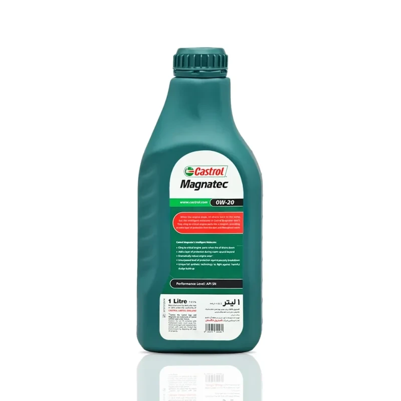 روغن موتور کاسترول مگناتک ۰W-۲۰ SN (۱ لیتری)