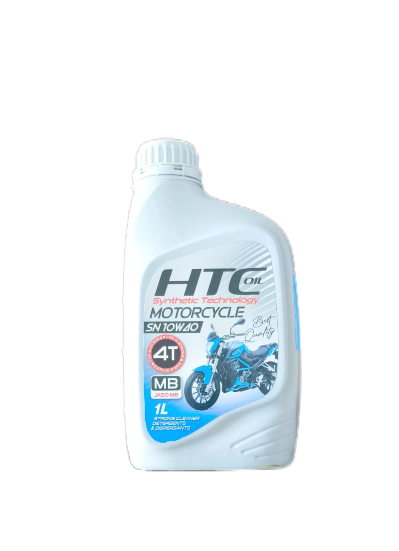 روغن موتورسیکلت HTC 10W40 SN JASO MB