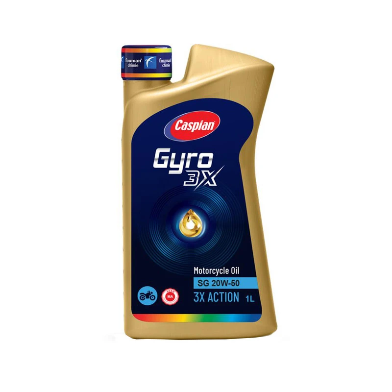 روغن موتورسیکلت کاسپین 20w50 SG حجم 1 لیتر