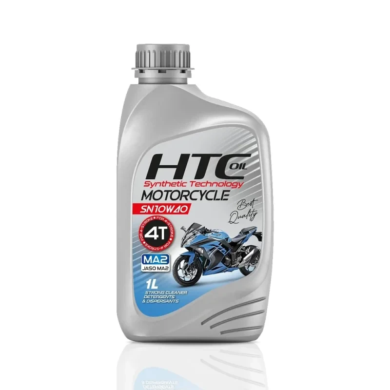 روغن موتورسیکلت ۱۰W-۴۰ SN htc (۱ لیتری)