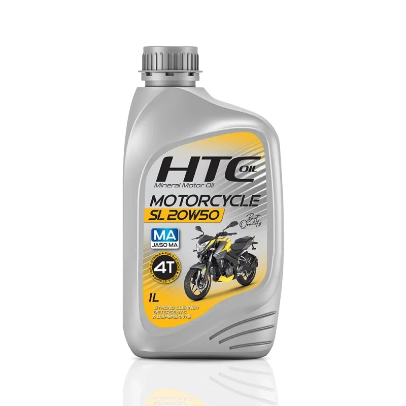 روغن موتورسیکلت ۲۰W-۵۰ SL htc (۱ لیتری)